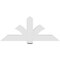 Ekena Millwork Redmond Architectural Grade PVC Gable Bracket, 60"W x 25"H x 4"D x 6"F, 10/12 Pitch GBP060X25X0406RED00 - alternate 3
